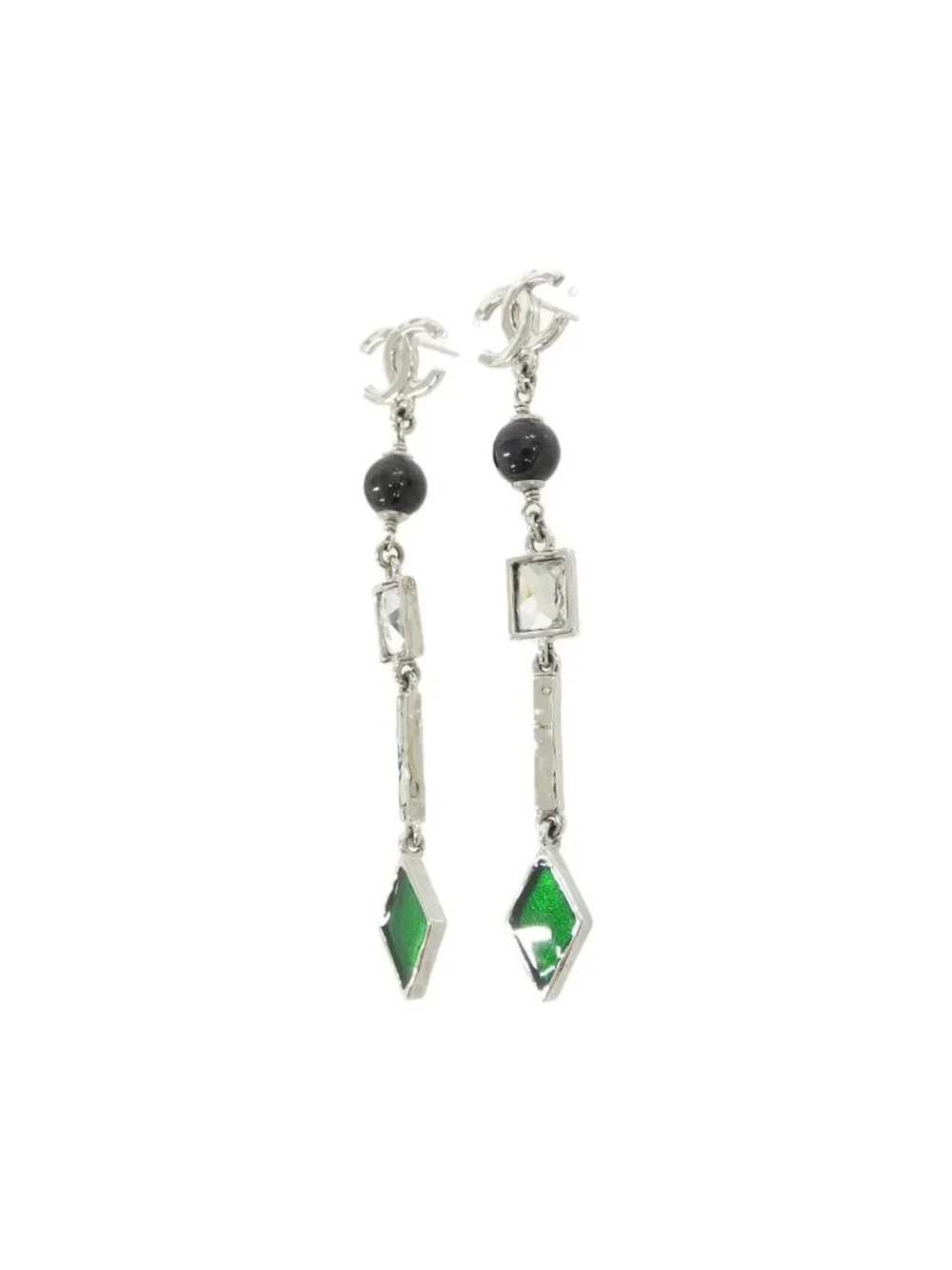Chanel Earrings Silver
